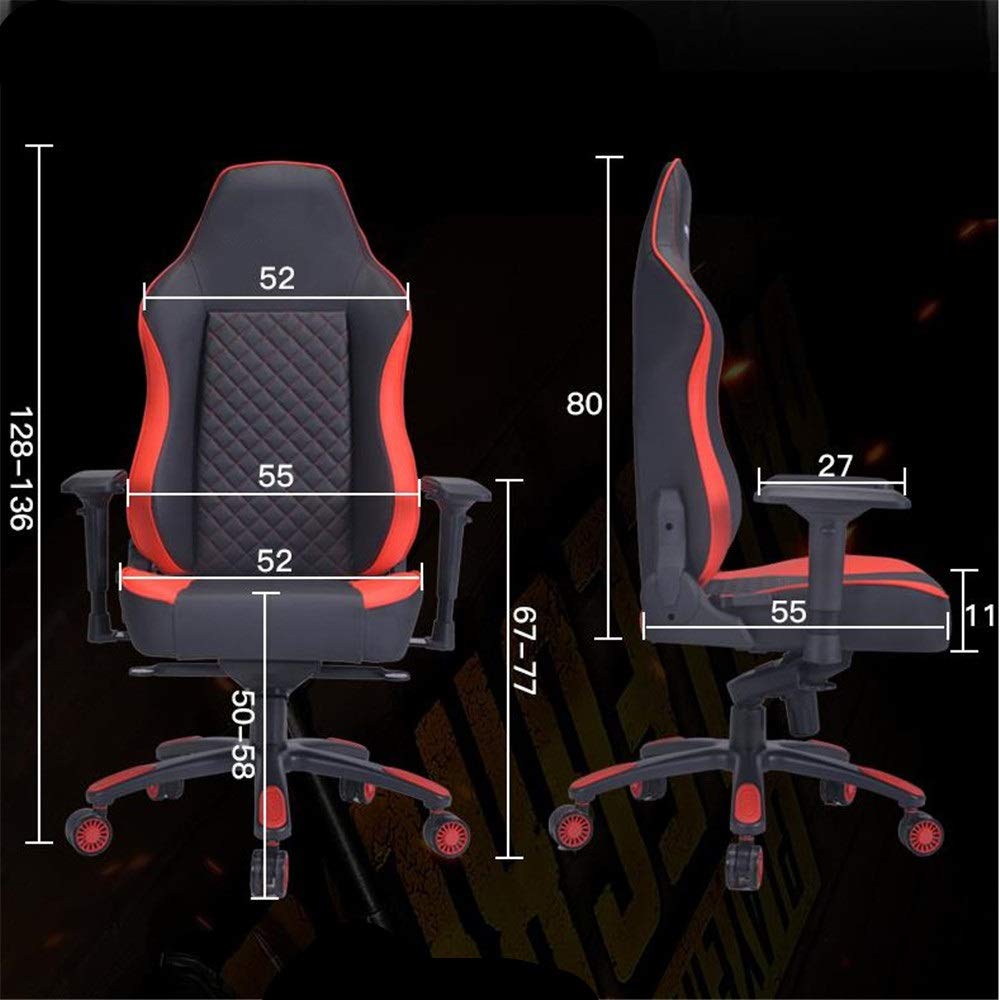 Amazon.co.jp: ゲーミングチェア PCのコンピュータチェアゲームチェア